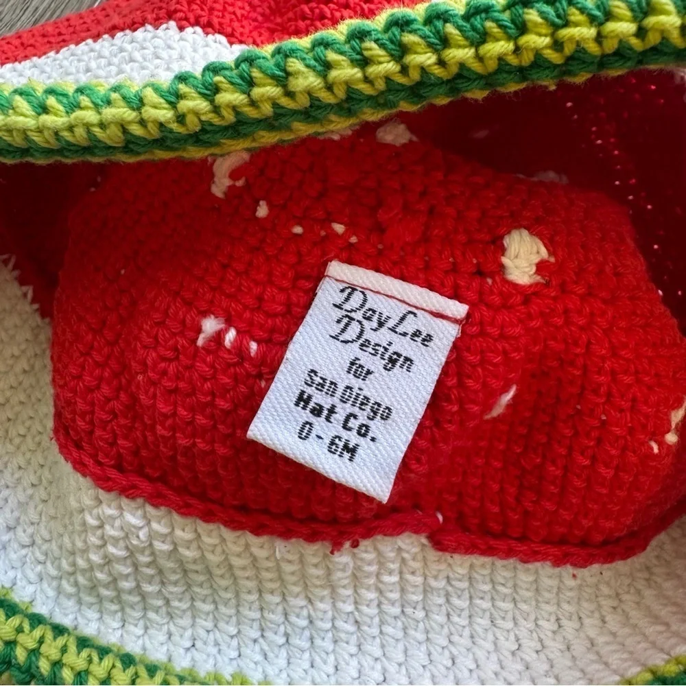 San Diego Hat Company Watermelon Baby | 0-6 Months | New With Tags